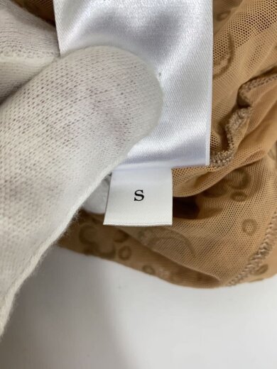 商品画像：トップス/S/ポリエステル/BRW/総柄 4