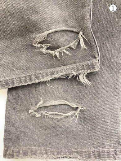 商品画像：ストレートパンツ/33/コットン/BLK/00s/W33/L32 5