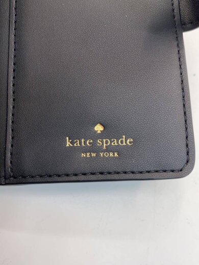 画像：kate spade new york2つ折り財布/レザー/BLK/レディース3
