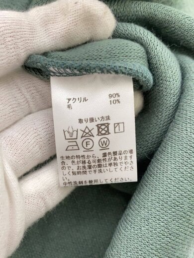商品画像：カーディガン(厚手)/XL/アクリル/GRN 5