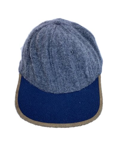 商品画像：キャップ/--/ウール/GRY/無地/メンズ 1