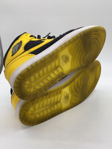 商品画像：AIR JORDAN 1 MID SE_エア ジョーダン 1 MID SE/27cm/YLW/レザー 4