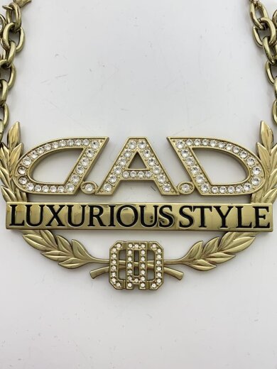 商品画像：ネックレス/--/カラーストーン/GLD/トップ有/メンズ 4