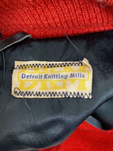 商品画像：Detroit Knitting Mills/スタジャン/--/--/RED/50s// 3