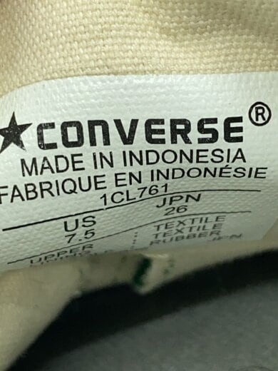 商品画像：ローカットスニーカー/26cm/GRN/1CL761 5