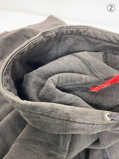 商品画像：パーカー/S/コットン/BLK 8