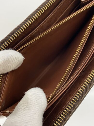 商品画像：1)ジッピー・ウォレット_モノグラム・キャンバス/PVC/BRW/メンズ 5