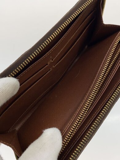 商品画像：1)ジッピー・ウォレット_モノグラム・キャンバス/PVC/BRW/メンズ 6