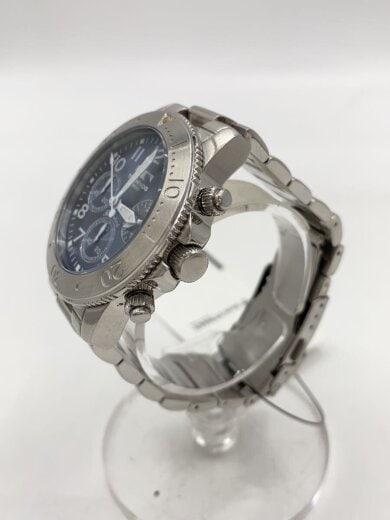 商品画像：クォーツ腕時計/アナログ/ステンレス/BLU/SLV/SS/TGKC856 2