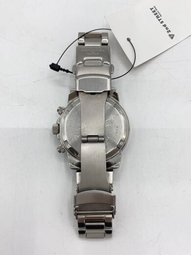 商品画像：クォーツ腕時計/アナログ/ステンレス/BLU/SLV/SS/TGKC856 5