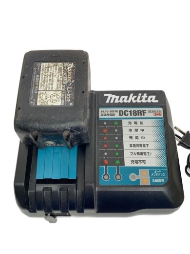 画像：makitaバッテリー/充電器セット1