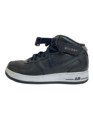 商品画像：AIR FORCE 1 07 MID SP STUSSY_エアフォース 1 07 ミッド ステューシー/29cm/BL// 1