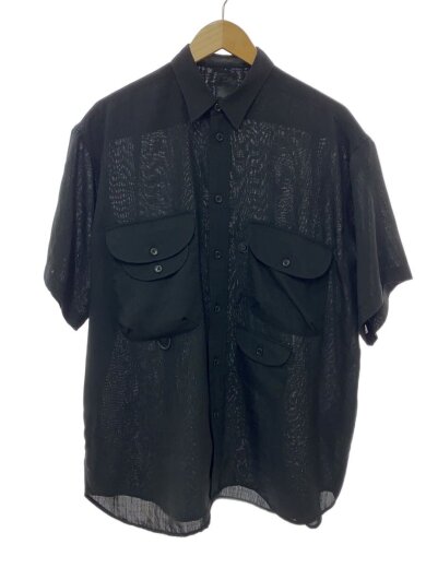 商品画像：TECH BOMBAY SAFARI SHIRTS/半袖シャツ/M/ポリエステル/BLK/BE-92023// 1