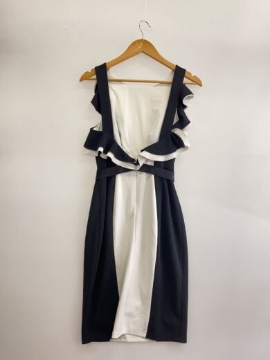 商品画像：TADASHI　SHOJI/ノースリーブワンピース/--/ポリエステル/BLK/無地// 2