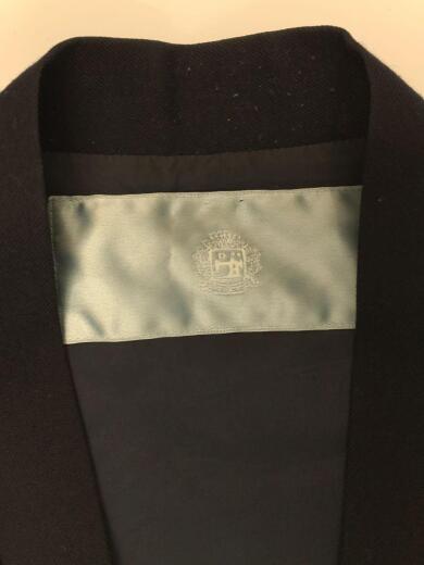 画像：Dulcamaraよそゆき/ノーカラージャケット/1/ウール/BLK3