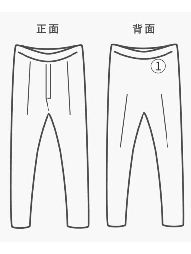 商品画像：ボトム/M/ウール/GRY/11221461236// 9