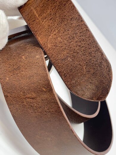 商品画像：ベルト/--/BRW/無地/メンズ/X08516// 9