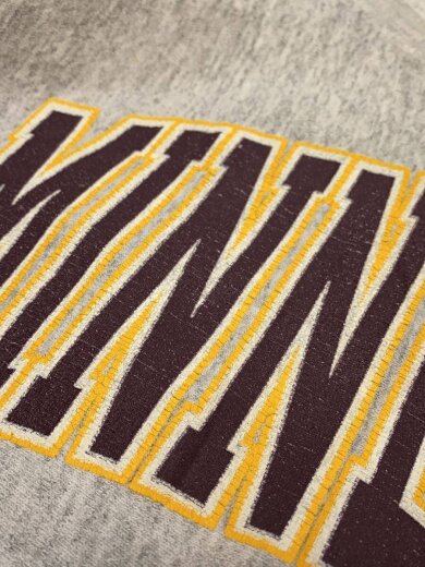 商品画像：-90s/MINNESOTA/USA/汚れ・使用感有/スウェット/--/--/GRY 6