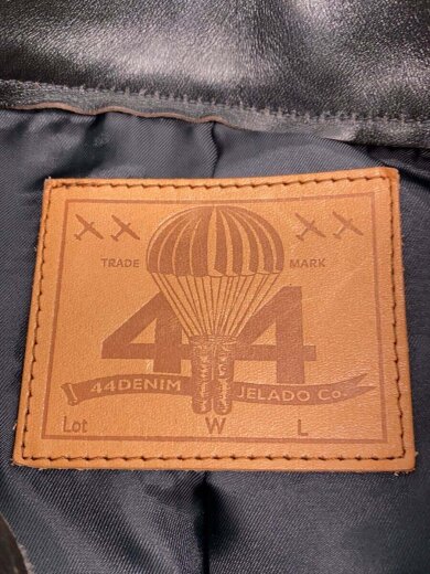 画像：JELADOGジャン/XL/牛革/BLK/無地/1st/月桂樹/シンチ/44レザー3