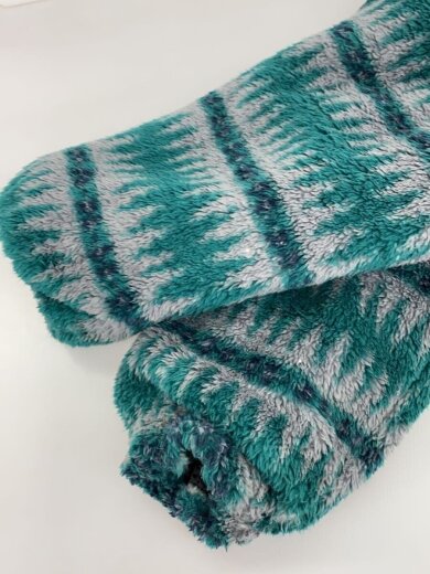 商品画像：THE IDENTITY PROJECT/フリースジャケット/1/ポリエステル/GRN/総柄 5