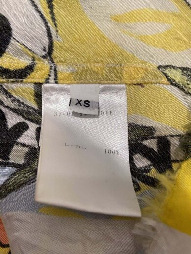 商品画像：アロハシャツ/XS/レーヨン/YLW/総柄/37-01-94-01016// 4