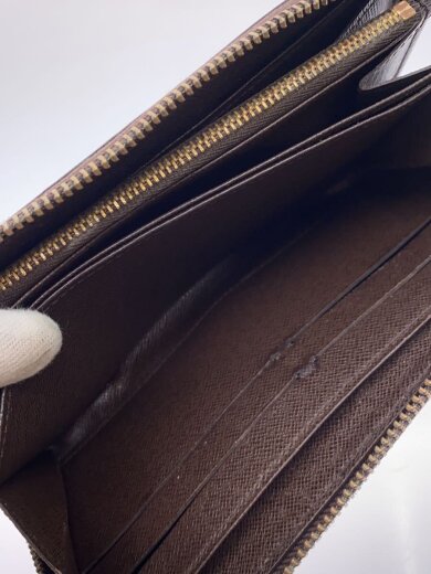 商品画像：1)ジッピー・ウォレット_ダミエ・エベヌ_BRW/PVC/BRW/メンズ 5