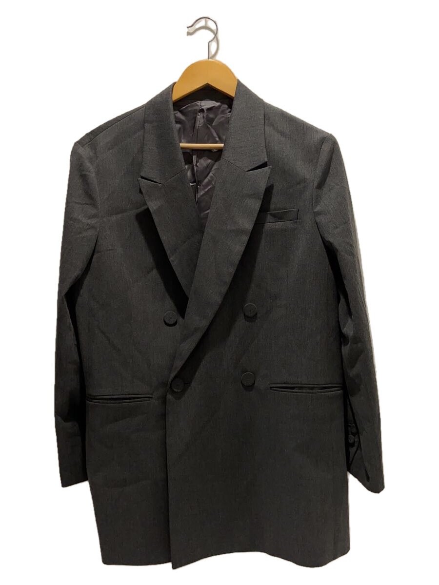 ADAM ET ROPE / テーラードジャケット/38/ポリエステル/BLK/無地/GAV-05000-A