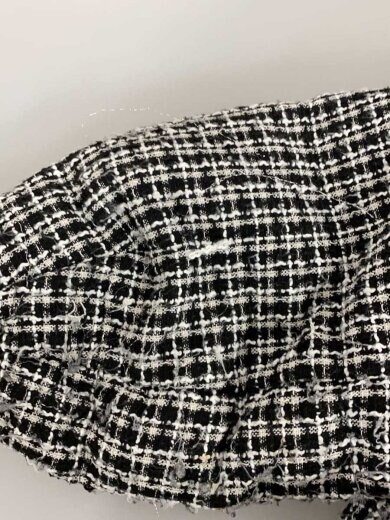 商品画像：ツイードダウン/ジャケット/one/ポリエステル/BLK/SWFC235032 8