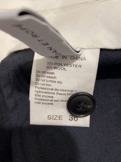 商品画像：フロントプリーツスカート/ロングスカート/36/ポリエステル/GRY/無地/GAC-74500-B 5