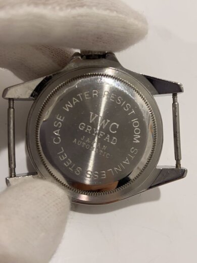 商品画像：自動巻腕時計/アナログ/ナイロン/BLK/GRY/GRY FAD/ベルト欠品// 3