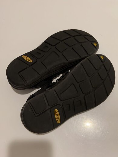 商品画像：UNEEK W/サンダル/24.5cm/BLK/1014099/使用感有// 4