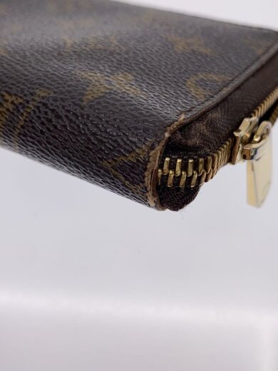 商品画像：ジッピー・コンパクトウォレット_モノグラム・キャンバス/PVC/BRW/レディース// 8