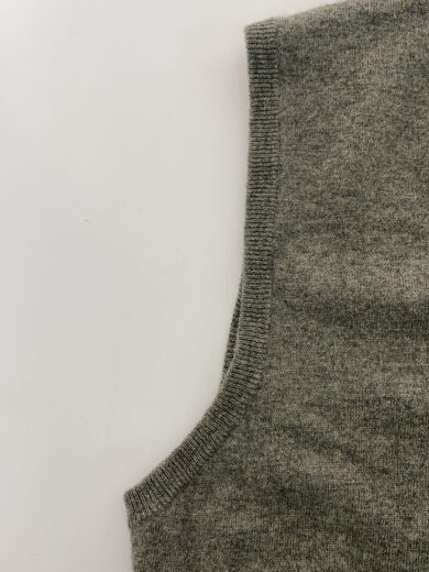 商品画像：90s/ニットベスト(薄手)/LL/ウール/グレー/無地 5