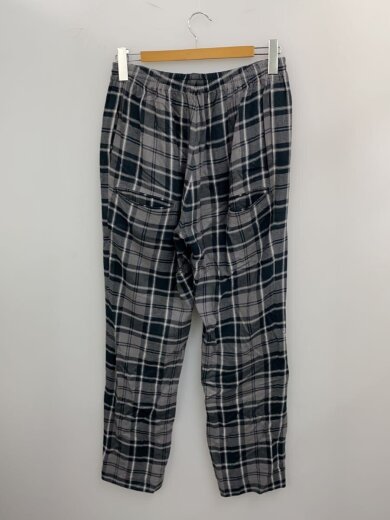 商品画像：RAYON CHECK PANTS/ボトム/2/レーヨン/GRY/チェック/UW1177 2