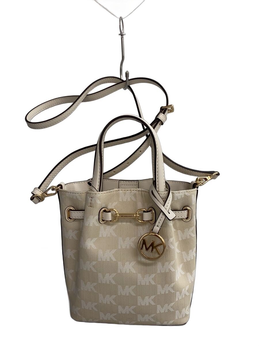 MICHAEL KORS / ショルダーバッグ/レザー/CRM/総柄/AV-2501