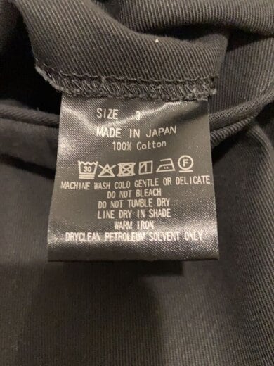 商品画像：ワイドストレートトラウザー/スラックスパンツ/3/コットン/BLK/A25C04PT03C 5