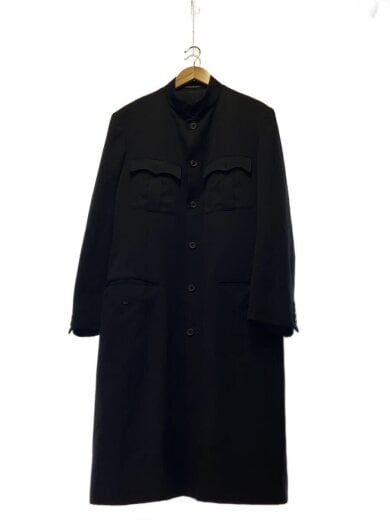 商品画像：コート/3/ウール/BLK/HN-J79-100 1