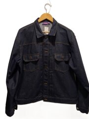 LAUGHER/Gジャン/XL/デニム/NVY/無地