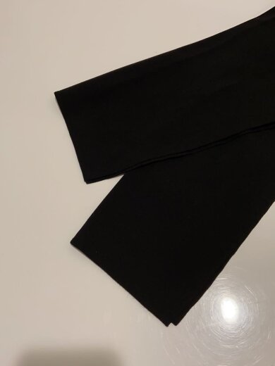 商品画像：カーディガン(薄手)/FREE/レーヨン/BLK/無地/534-2170316 6