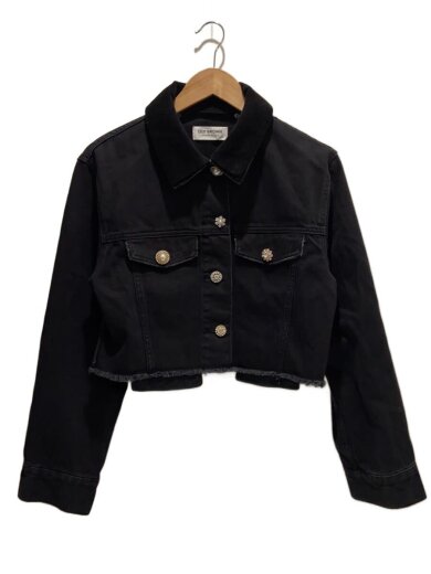 商品画像：Gジャン/one/コットン/BLK/無地/LWF-J241811 1