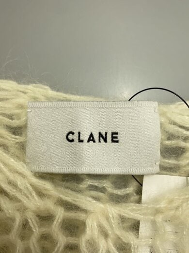 商品画像：V NECK LOOSE MOHAIR KNIT TOPS/2/モヘア/IVO/無地/13106 3