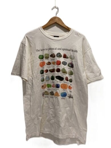 商品画像：Stone Pigment Dyed Tee/Tシャツ/L/コットン/WHT 1