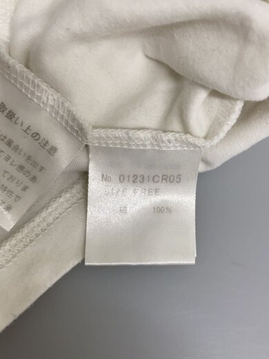 商品画像：キャミソール・タンクトップ/FREE/コットン/WHT/ホワイト 4