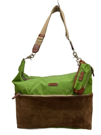 商品画像：ショルダーバッグ/レザー/GRN 1