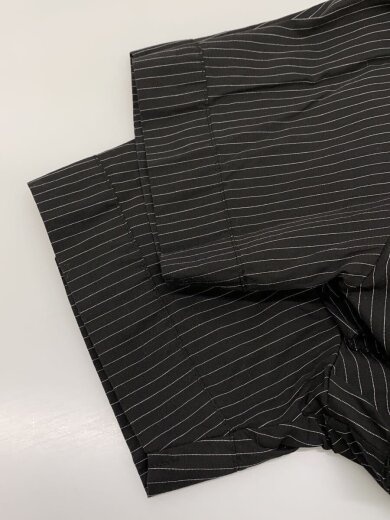 商品画像：半袖シャツ/FREE/コットン/BLK/ストライプ/21231315211 5