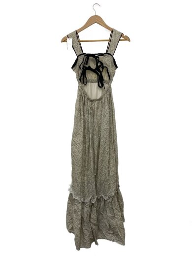 商品画像：ノースリーブワンピース/1/コットン/ホワイト/花柄/F22S-05/フミエタナカ 2