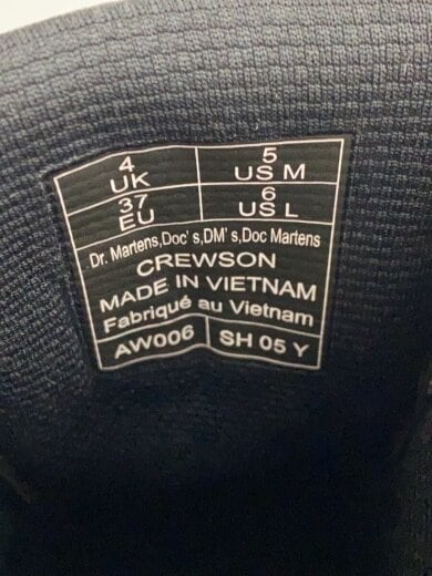 商品画像：CREWSON/ブーツ/UK4/BLK/レザー 5