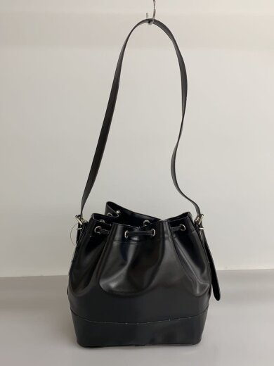 商品画像：ショルダーバッグ/レザー/BLK/無地/RI-K202 3