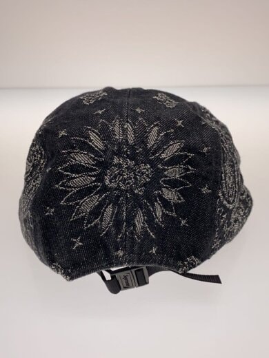 商品画像：25SS/Bandana Jacquard Denim Camp Cap/キャップ/--/コットン/BLK/メンズ 3