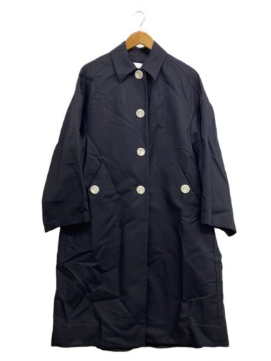 商品画像：COTTON DOUBLE ステンカラーコート/36/コットン/BLK// 1